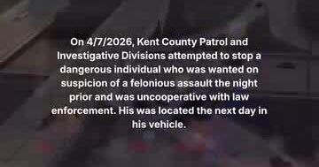 Driver crashes into pond during police chase in Kent County - CBS Detroit