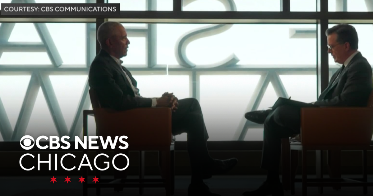 Obama sets record straight on Chicago debates with Stephen Colbert ...