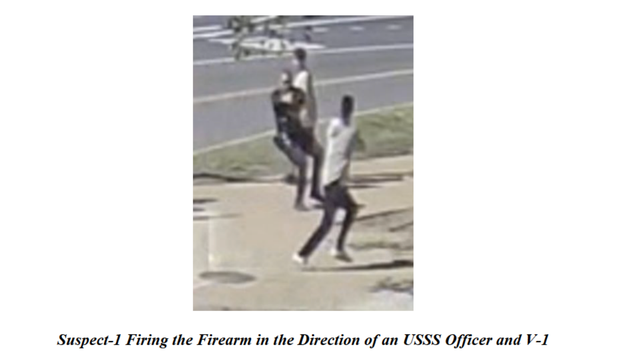 An image included in a Secret Service affidavit to support federal charges against Michael Marx. 
