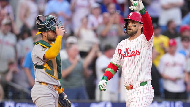 Athletics v Philadelphia Phillies 