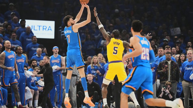 Lakers Thunder Basketball 