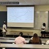 Teens in a classroom 