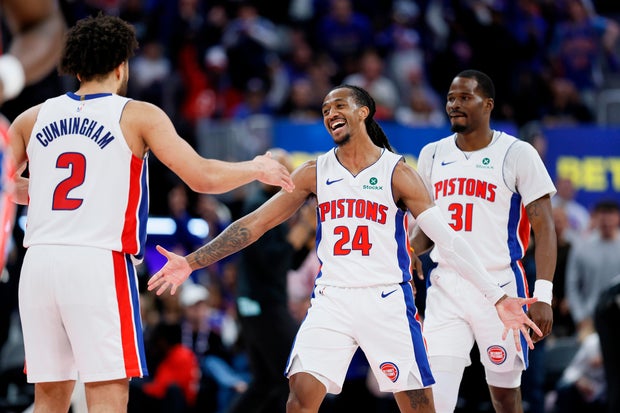 Magic Pistons Basketball 