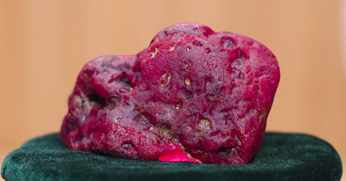 Massive 11,000-carat ruby unearthed by miners, Myanmar says