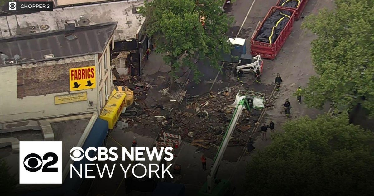3rd body found in Bronx deli fire rubble - CBS New York