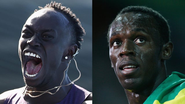 Gout Gout and Usain Bolt 