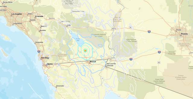 Series of earthquakes rattle Southern California's Imperial County