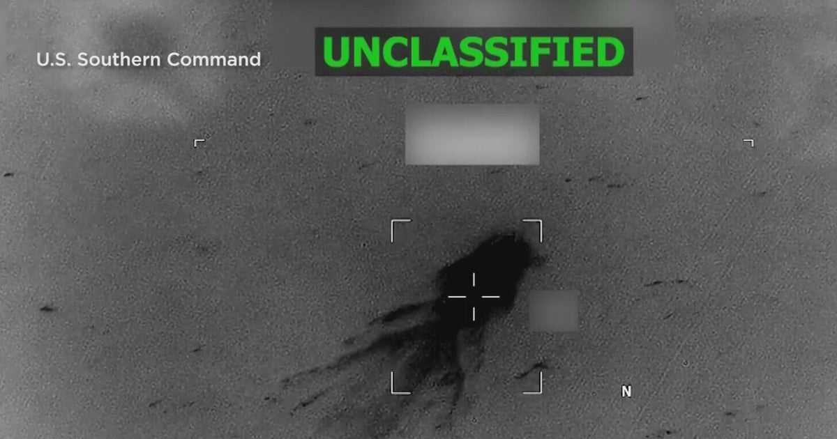 U.S. military releases video of airstrike on suspected drug boat in Pacific