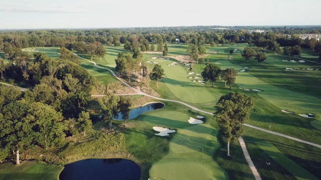 Aronimink Golf Club in Newtown Square, Pennsylvania 