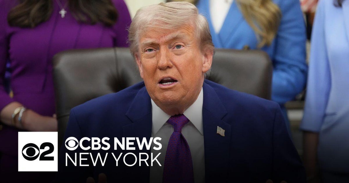 Trump says he wants to pause federal gas tax - CBS New York