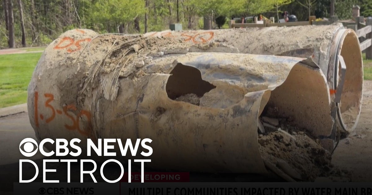 42-inch water main in Auburn Hills broke at half its expected lifespan ...