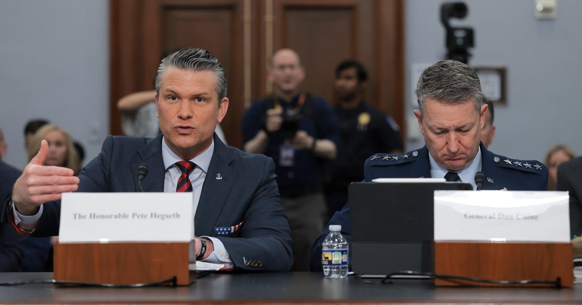 Watch Live: Lawmakers press for details on Iran war funding to Hegseth, Caine