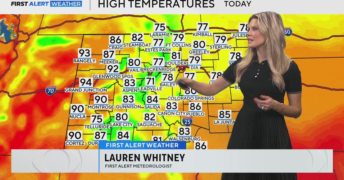 Near record highs in Denver this week - CBS Colorado