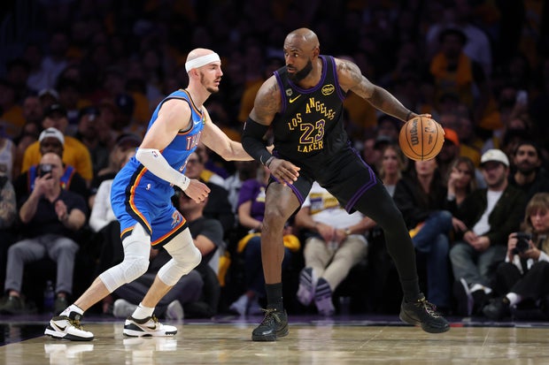 Oklahoma City Thunder v Los Angeles Lakers - Game Four