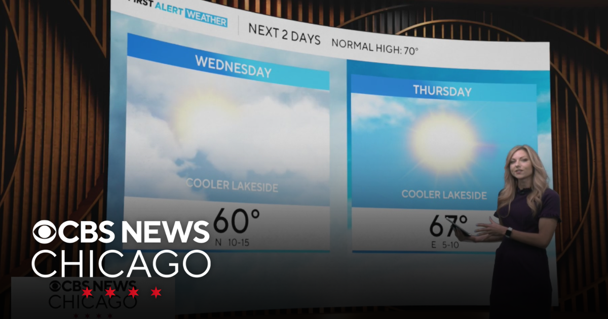 Warmup ahead in Chicago - CBS Chicago