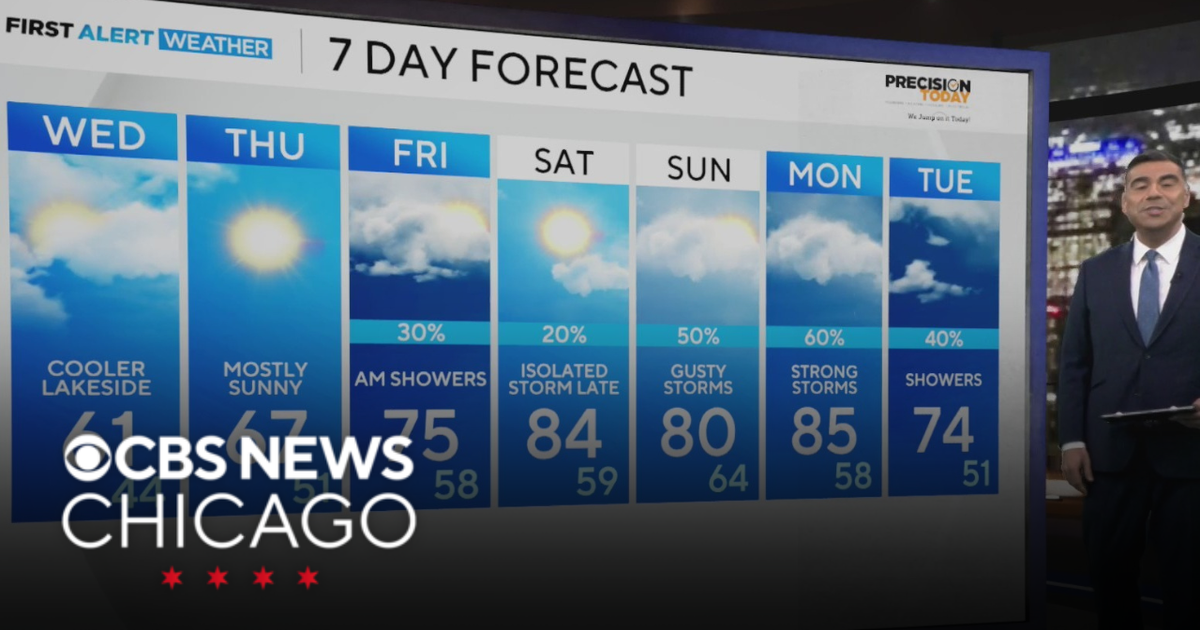 Warmer temps by weekend in Chicago - CBS Chicago