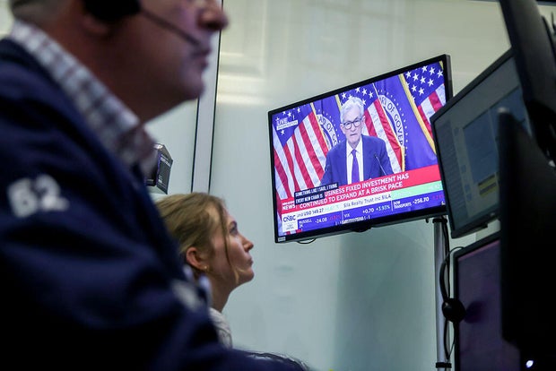 Federal Reserve Chair Jerome Powell speaks aft  a Federal Open Market Committee gathering  connected  the level  of the New York Stock Exchange successful  New York connected  Wednesday, April 29, 2026. 