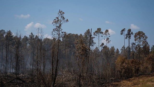 Wildfires Burn In Drought-Stricken Georgia 