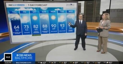 Maryland braces for blustery chill, weekend weather heats up