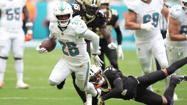 Dolphins Achane Football 