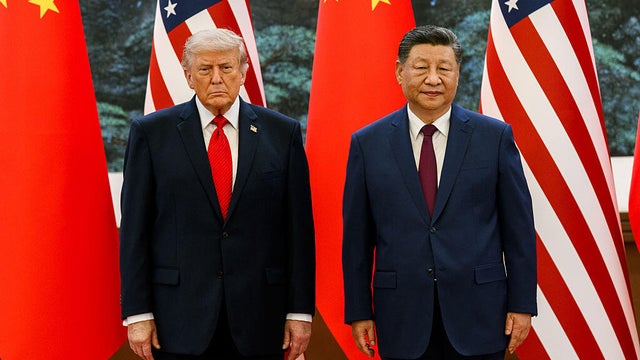 Donald Trump - Xi Jinping meeting in China 