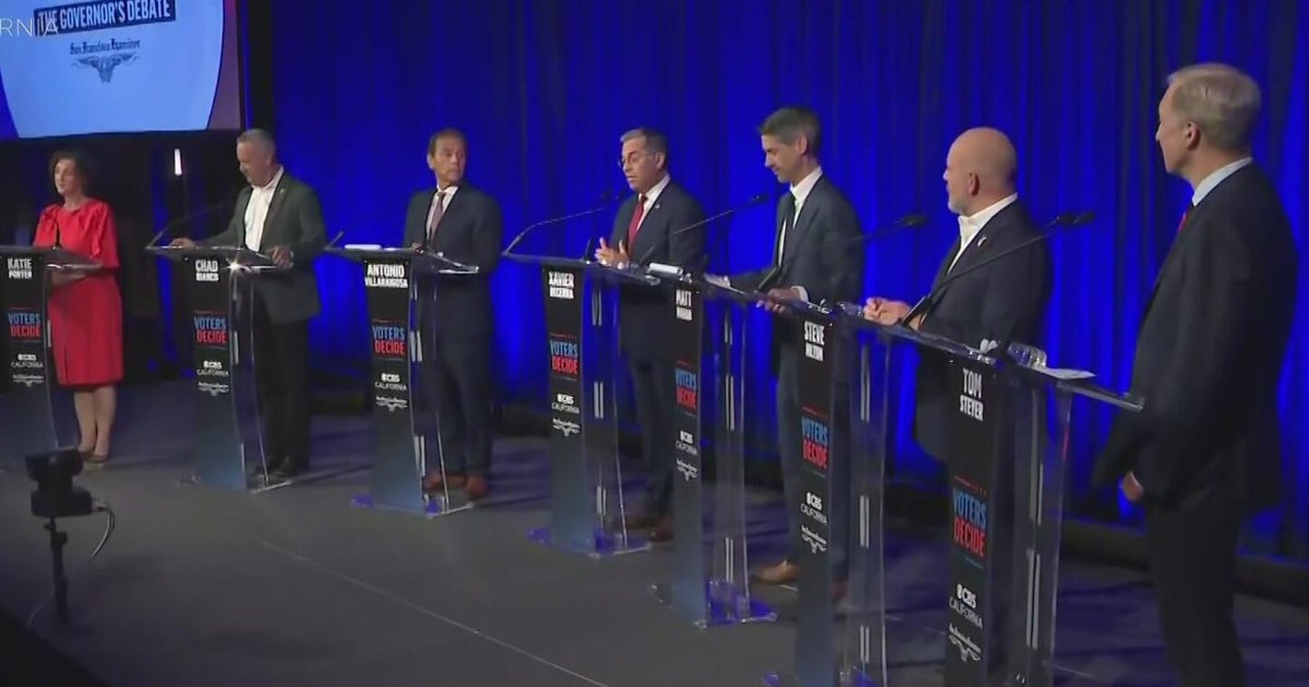 California governor candidates take on key issues during debate in San Francisco