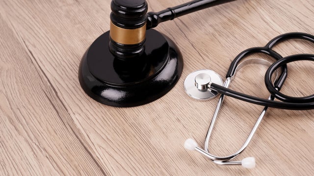 Gavel and Stethoscope 