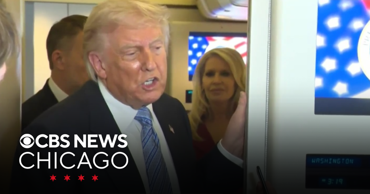 Trump returning from two-day summit in China - CBS Chicago