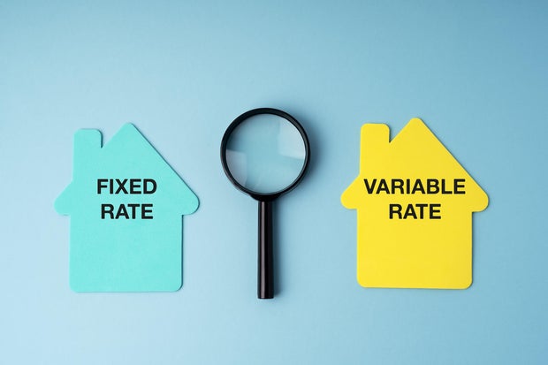 Mortgage Loan Type of Interest Fixed Rate and Variable Rate 