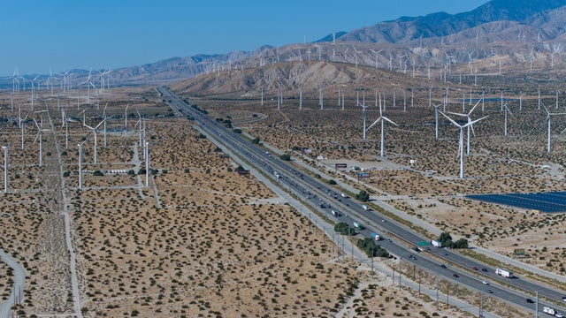 Wind Farm In Riverside County 