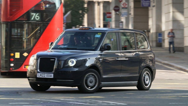 Black cab in London 