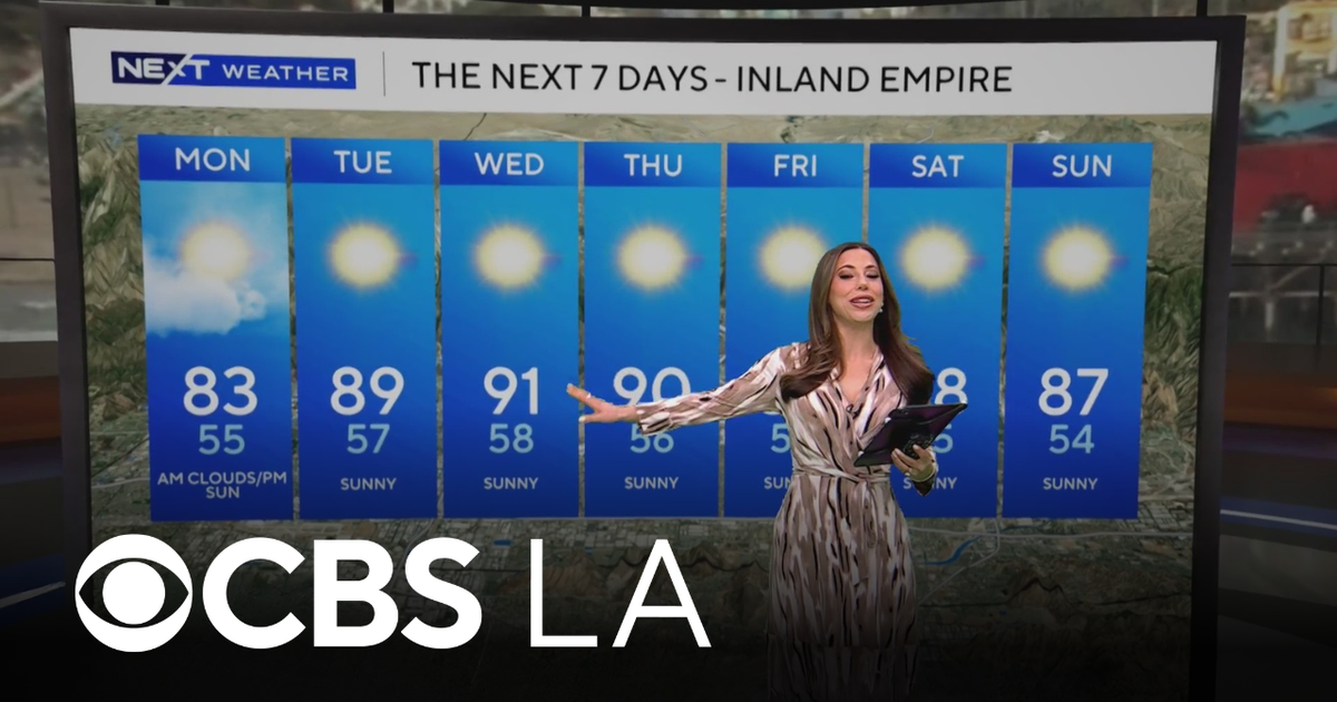 Alex Biston's NEXT Weather Forecast | May 17 - CBS Los Angeles