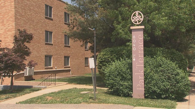 Exterior photo of Park Terrace apartments in Philadelphia 