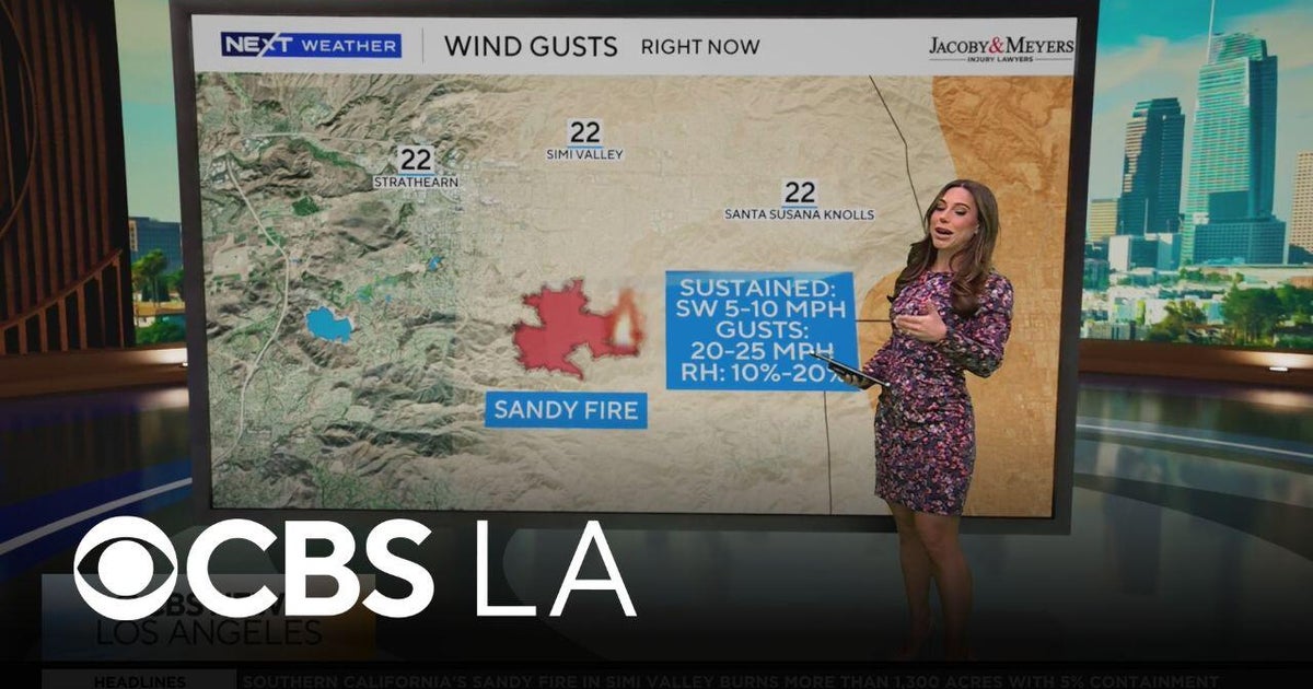 Alex Biston’s NEXT Weather update | May 19 - CBS Los Angeles