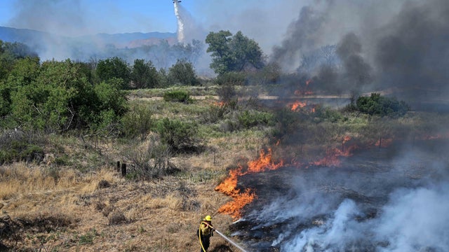 Bain Fire erupts in Jurupa Valley burns over 600 acres 