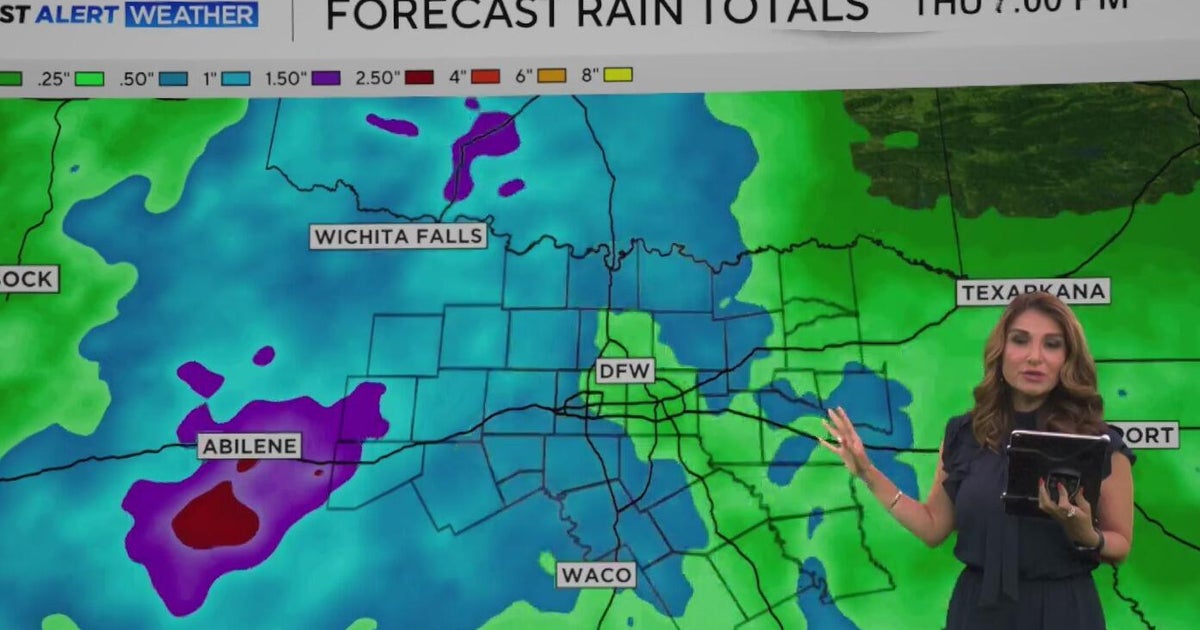 Strong storms, heavy rain and flooding possible in North Texas on ...