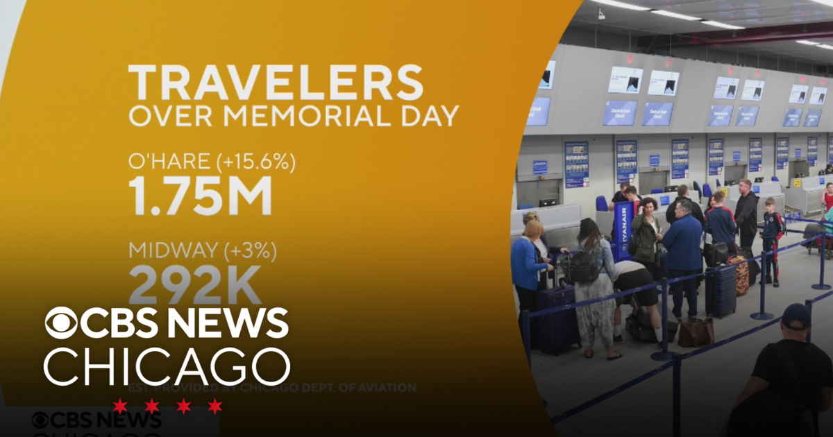 Chicago airports expecting more than 2 million travelers for Memorial Day weekend
