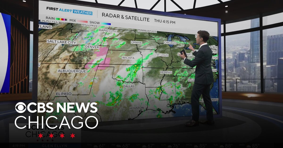 Chicago Weather: Mostly cloudy, cool breezes Thursday night - CBS Chicago