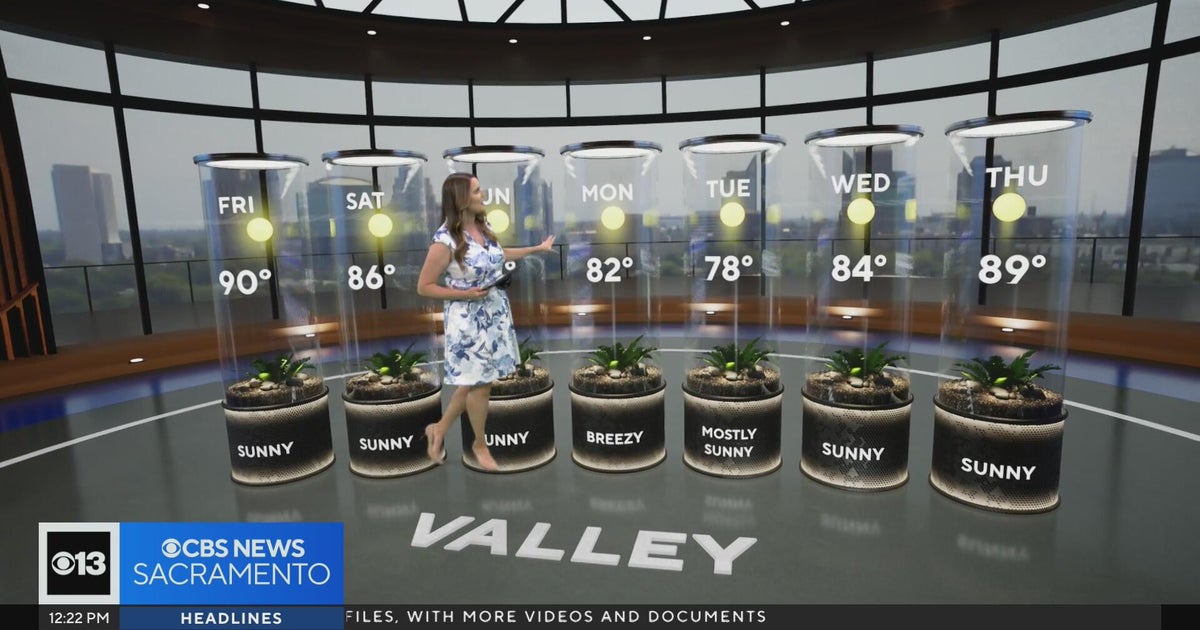Friday afternoon Northern California weather forecast - May 22, 2026