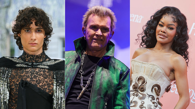 Billy Idol performs at the Coachella Valley Music & Arts Festival on April 18, 2026, in Indio, California. 