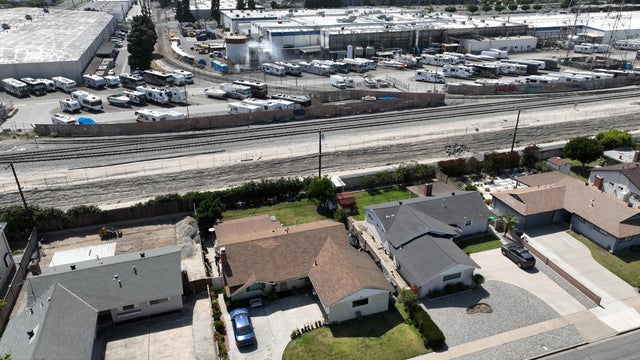 Evacuation orders were reissued Friday for thousands of residents and schools were closed in Garden Grove due to continued concerns about a toxic chemical leaking from a large storage tank at an aerospace facility. 