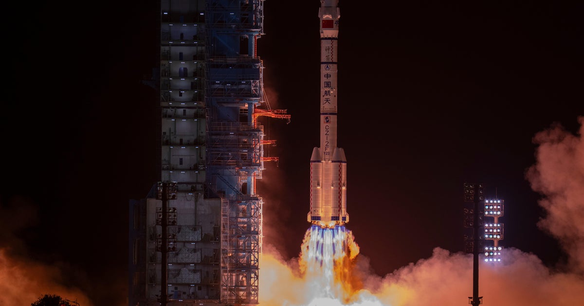 China launches spacecraft with astronaut set to remain in space for a year