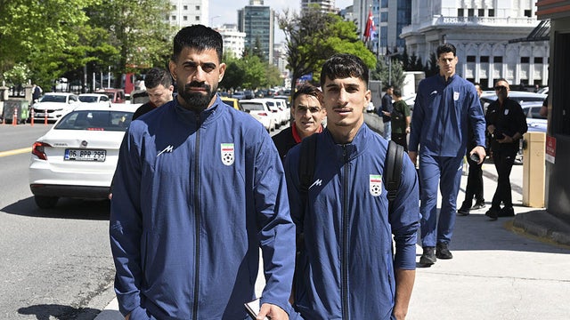 Iranian national football team visits visa application center for Canada visas ahead of 2026 World Cup 