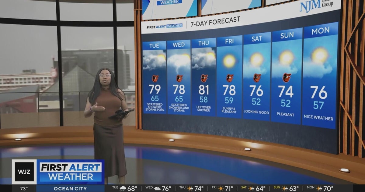 Warmer temps, but more rain in Maryland this week - CBS Baltimore