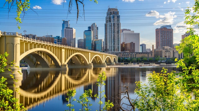 Beautiful Downtown Minneapolis, Minnesota, USA 