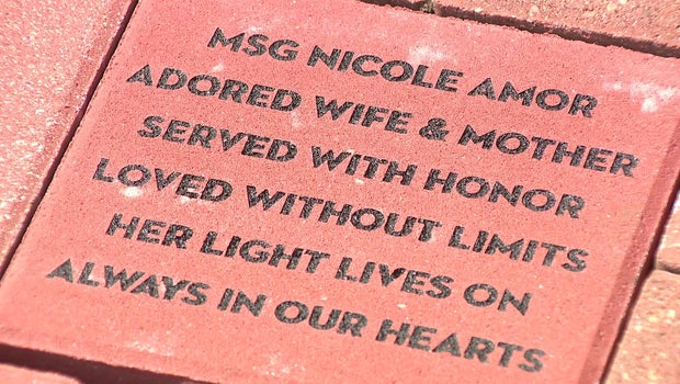 Community honors Nicole Amor, Minnesota soldier killed in Kuwait, with memorial stone