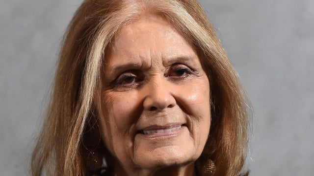 Gloria Steinem arrives at a gala at the Hammer Museum in Los Angeles, Oct. 12, 2019. 