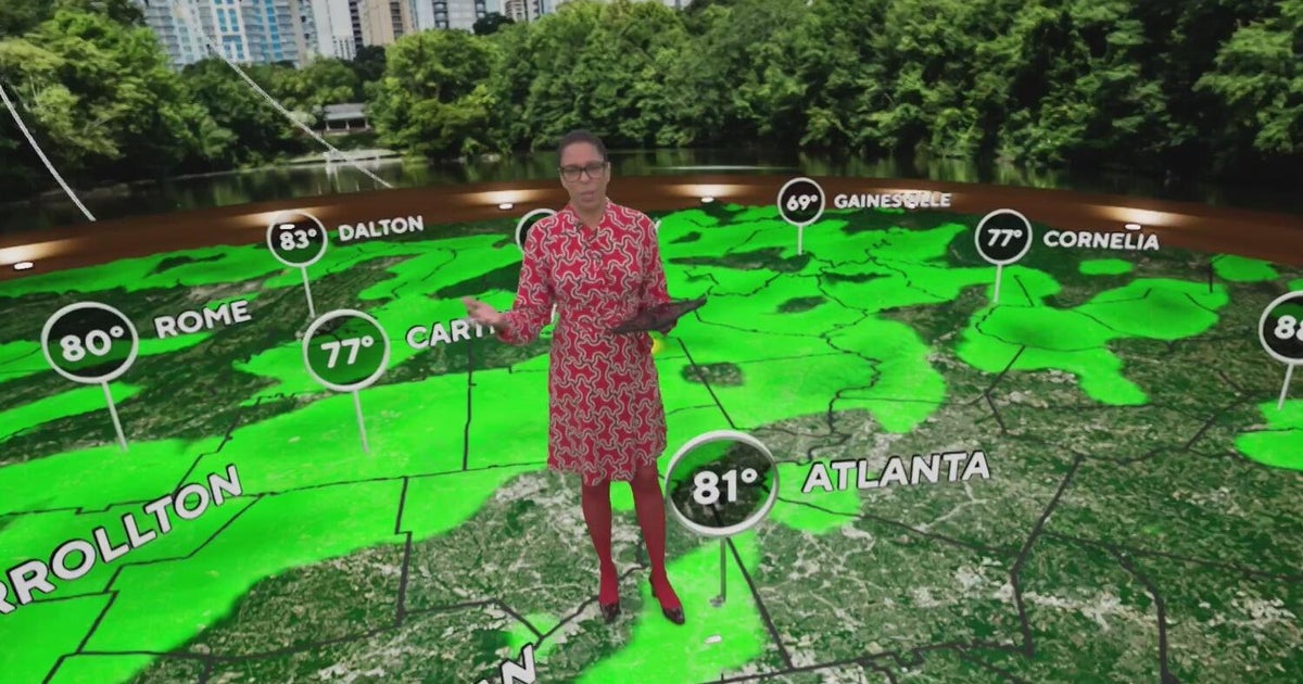 Storms and humidity trading off across Georgia through the weekend ...