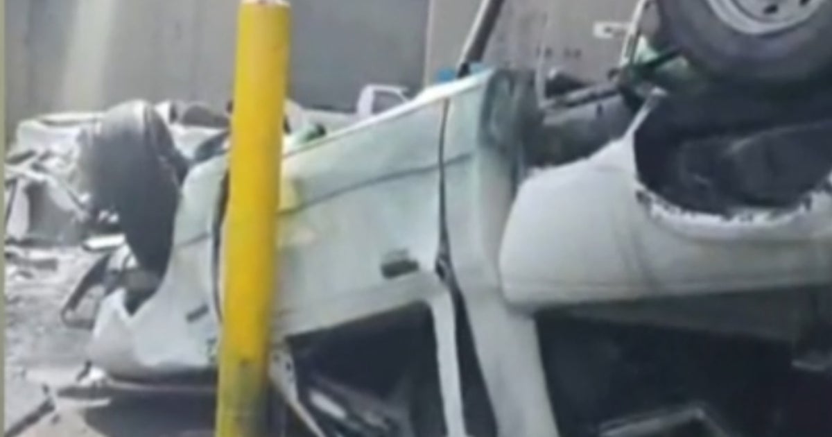 Chemical tank implosion aftermath video shows crushed trucks and deadly scene