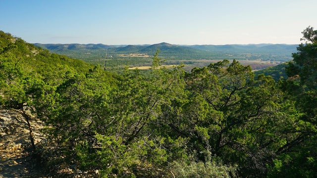 Garner State Park Texas and the Rio Frio near Uvalde Texas 